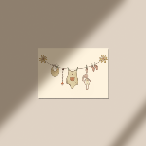 Kaartje Baby clothesline